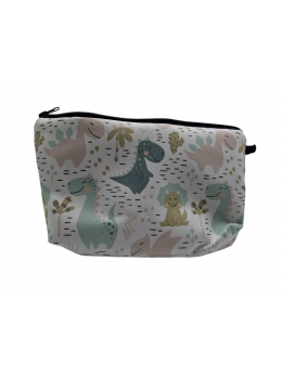 Pochette / Trousse de toilette dinosaure