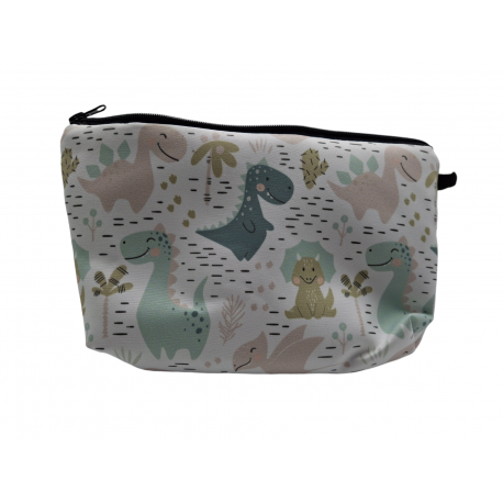 Pochette / Trousse de toilette dinosaure