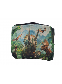 Pochette / Trousse de toilette dinosaure n°2