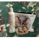 Trousse de toilette bébé éléphant  - cosmétiques lait d'ânesse